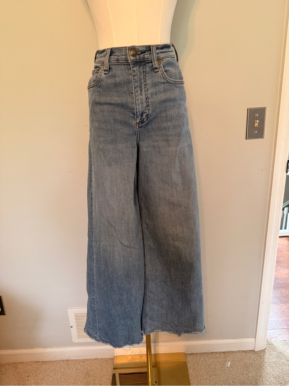 Rag & Bone Sofie High Rise Ultra Wide Leg Jeans